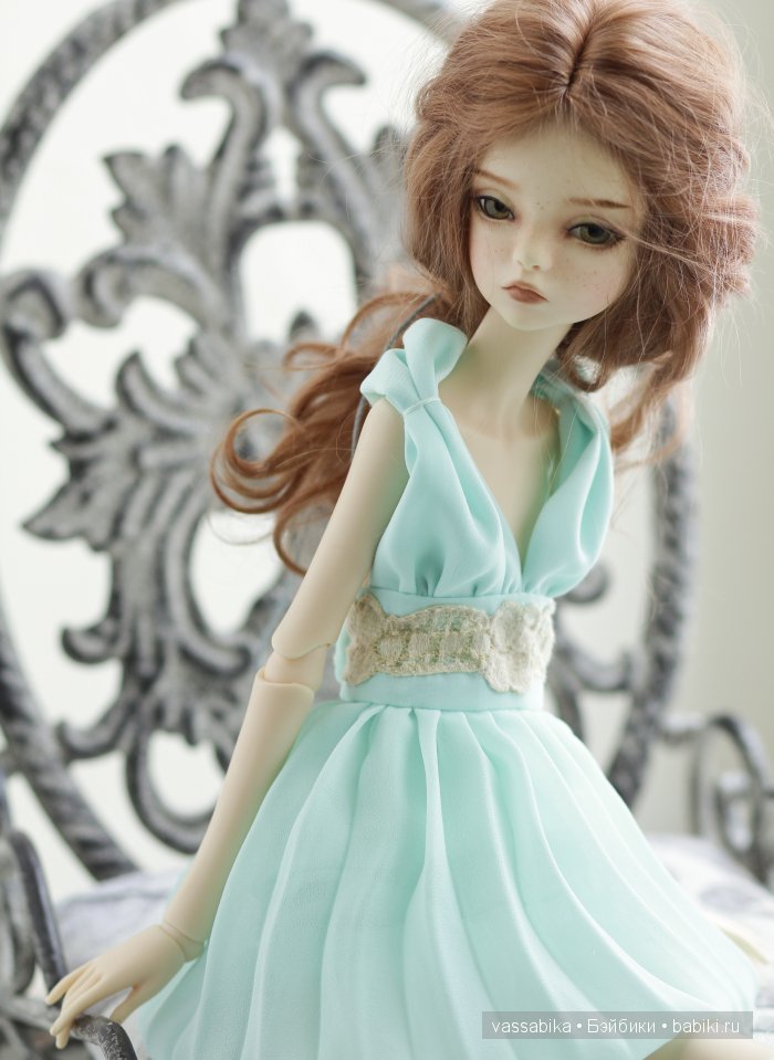 Мятная весна. Несколько платьев для БЖД