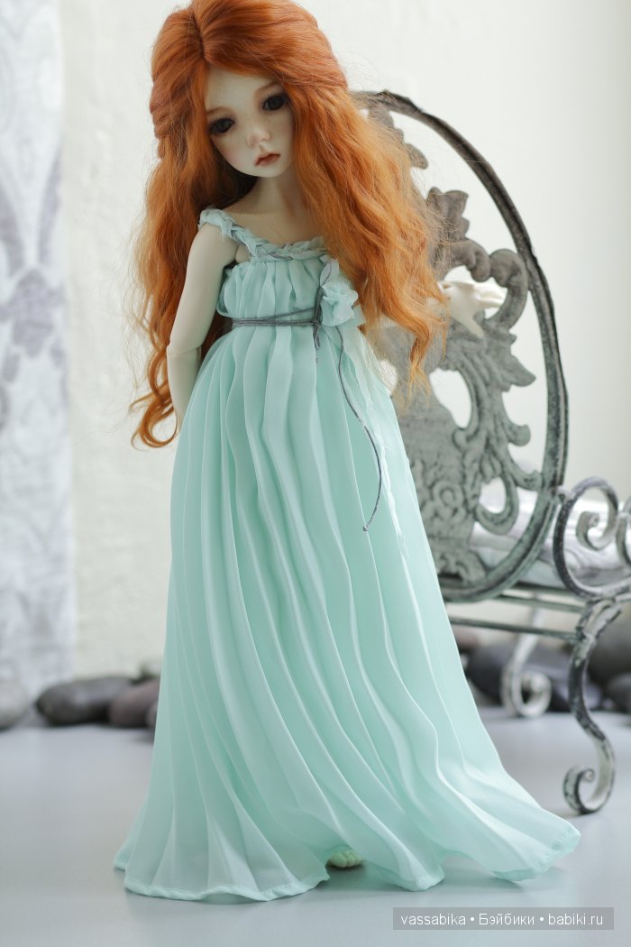 Мятная весна. Несколько платьев для БЖД (фото 3)