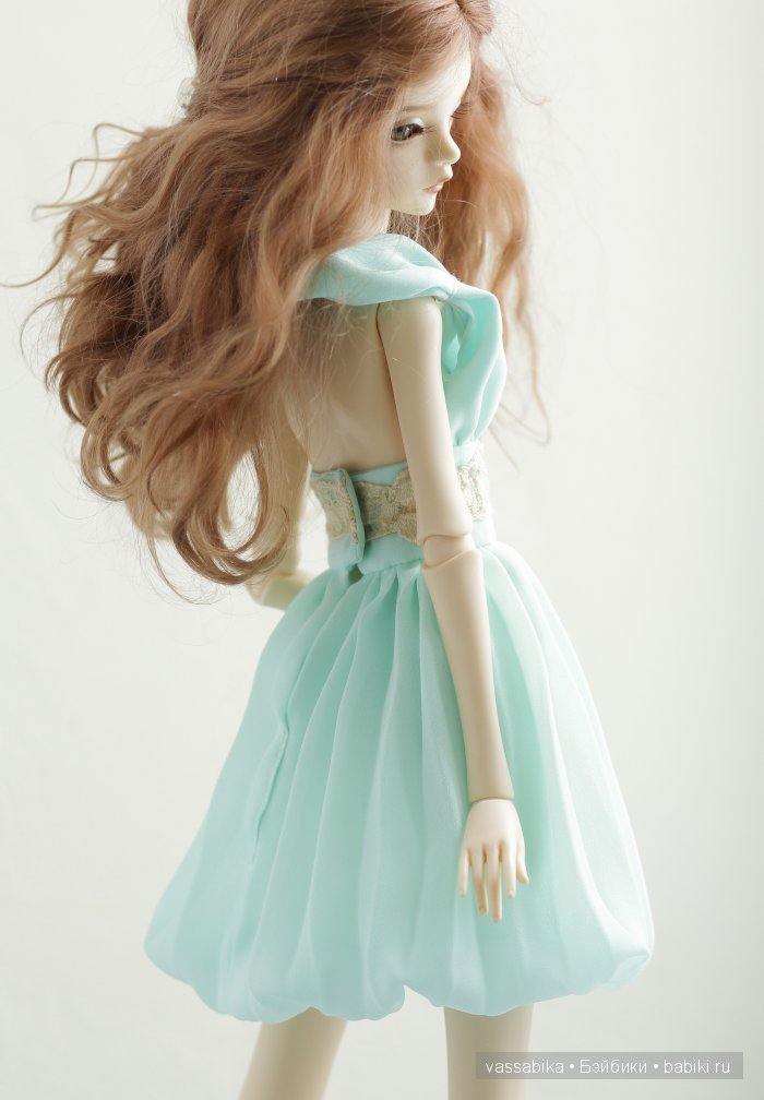 Мятная весна. Несколько платьев для БЖД (фото 10)