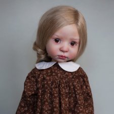 Мои работы в 2022 году ( девочки от разных мастеров: Annette Himstedt, Sissel Skille,  Brigitte Paetsch, Meadow dolls