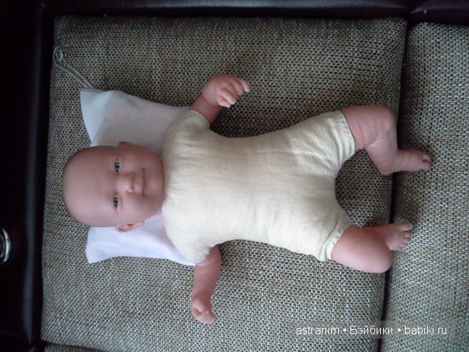 Переделка куклы Berenguer в пупса (фото 2)