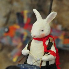 Знакомство с елочными ватными игрушками