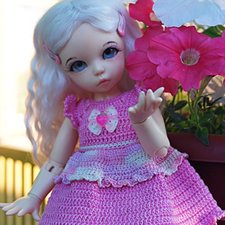 Продам красивые платья на кукол BJD LittleFee и PukiFee. Продам красивые платья на кукол BJD LittleFee и PukiFee.
