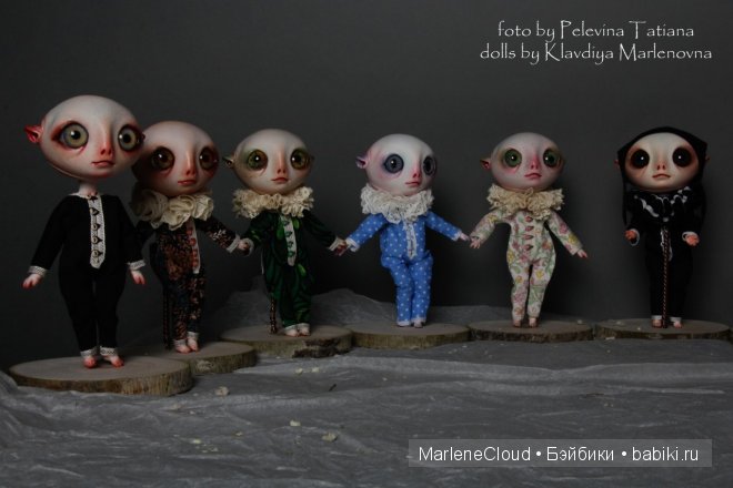 авторские куклы MarleneCloudDolls