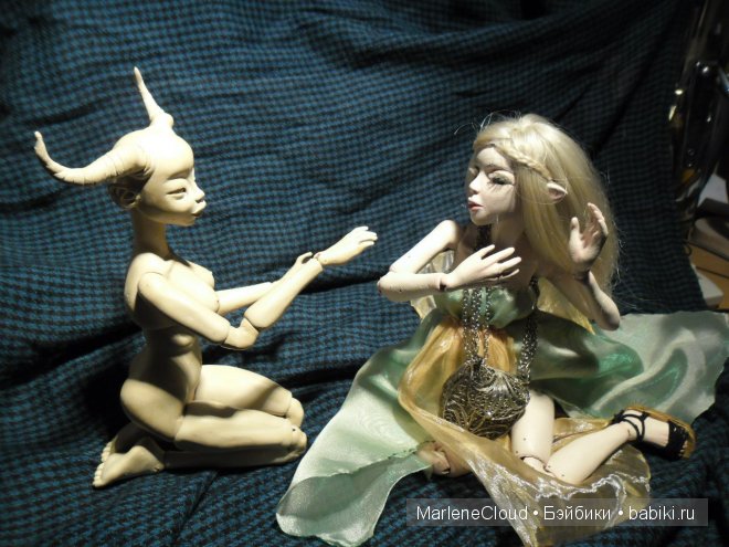 авторские куклы MarleneCloudDolls