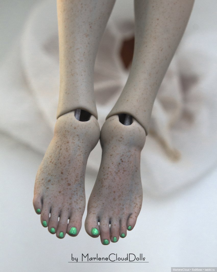 Фея Инлэй — Авторские шарнирные куклы своими руками: лепка (фото 9)
