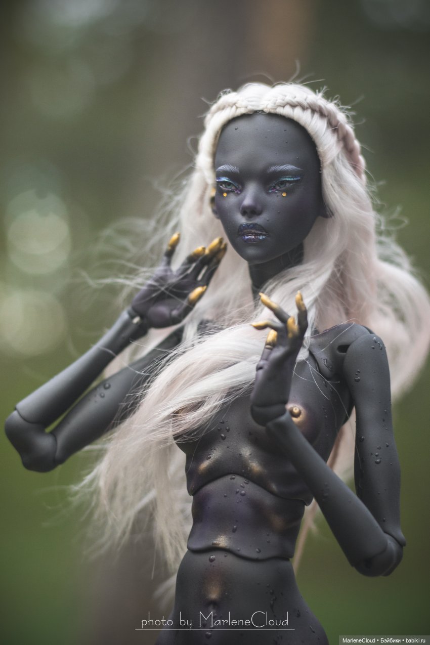 Роспись черной Химеры (Нина Куриленко) | Бэйбики Роспись черной Химеры (Нина Куриленко) (фото 6)