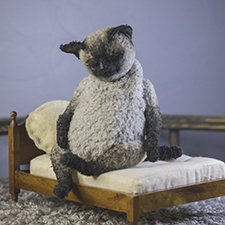 Котик по мастер-классу Тани Бакановой