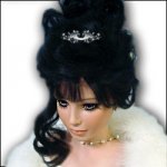 Кто ты, прекрасная незнакомка… Или романтичный образ для Русской Княжны. Фарфоровая кукла  Silhouette by Rustie