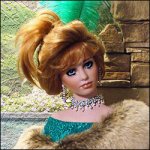 Гламурная красавица, с кокетливым взглядом или новый образ для Магдалены. Фарфоровая кукла  Sunny by Donna RuBert/ Rustie