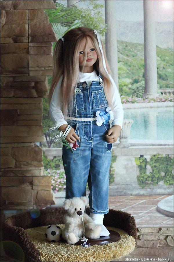 Джинка, Джиночка, Джинулька - домашний образ девочки от Annette Himstedt (фото 5)