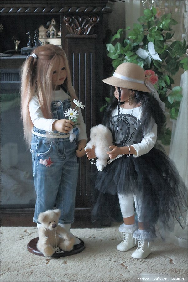 Джинка, Джиночка, Джинулька - домашний образ девочки от Annette Himstedt