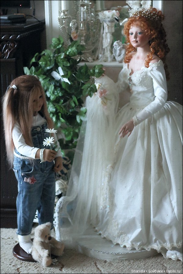 Джинка, Джиночка, Джинулька - домашний образ девочки от Annette Himstedt