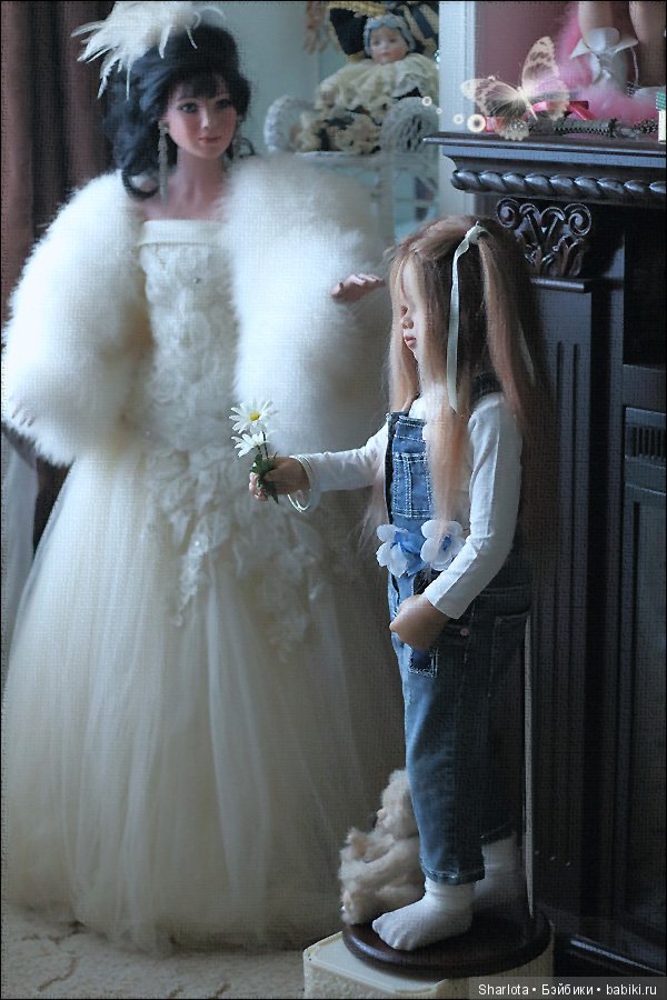 Джинка, Джиночка, Джинулька - домашний образ девочки от Annette Himstedt