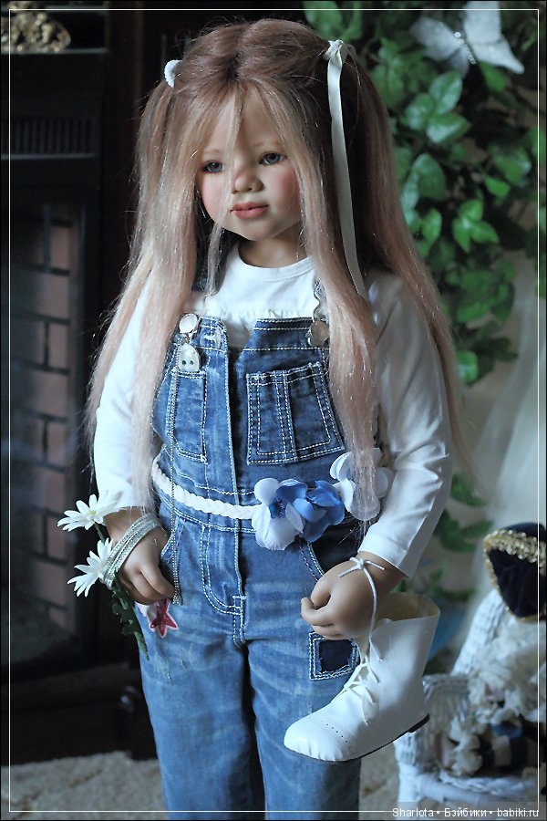 Джинка, Джиночка, Джинулька - домашний образ девочки от Annette Himstedt (фото 3)