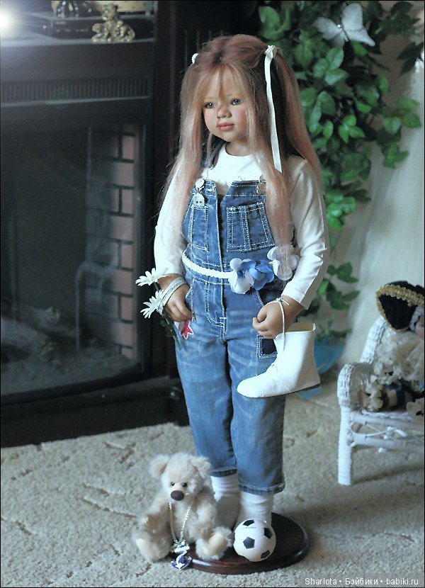 Джинка, Джиночка, Джинулька - домашний образ девочки от Annette Himstedt