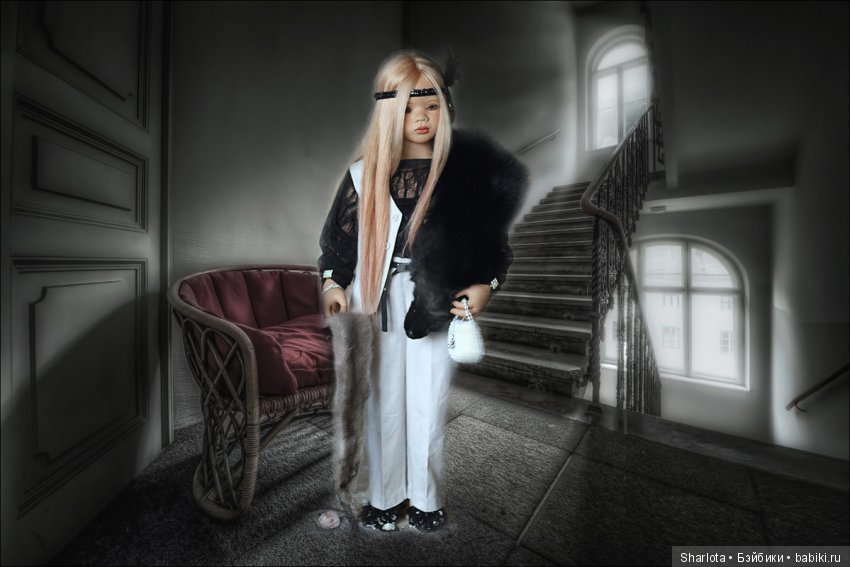 Лилит — самая загадочная девочка от Annette Himstedt! Фотосессия в стиле - ретро