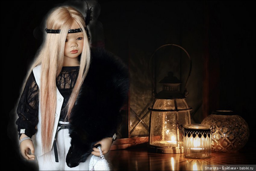 Лилит — самая загадочная девочка от Annette Himstedt! Фотосессия в стиле - ретро