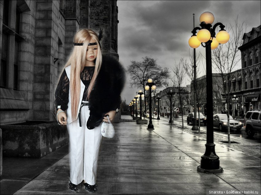 Лилит — самая загадочная девочка от Annette Himstedt! Фотосессия в стиле - ретро (фото 3)