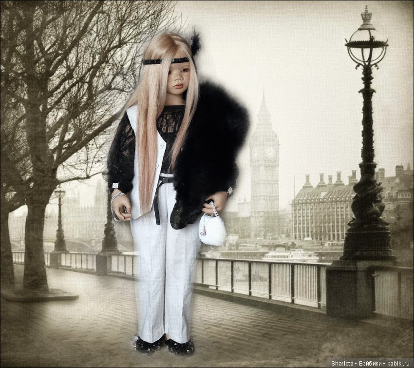 Лилит — самая загадочная девочка от Annette Himstedt! Фотосессия в стиле - ретро