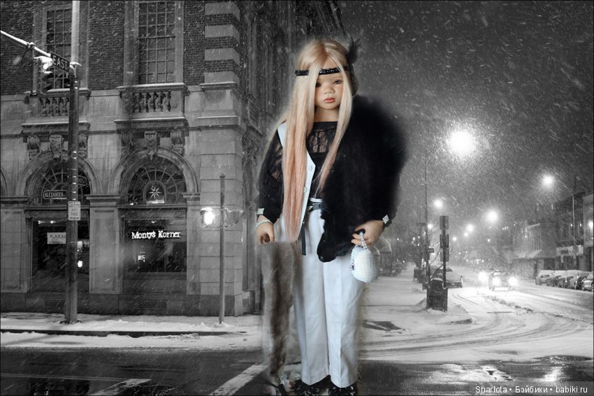 Лилит — самая загадочная девочка от Annette Himstedt! Фотосессия в стиле - ретро