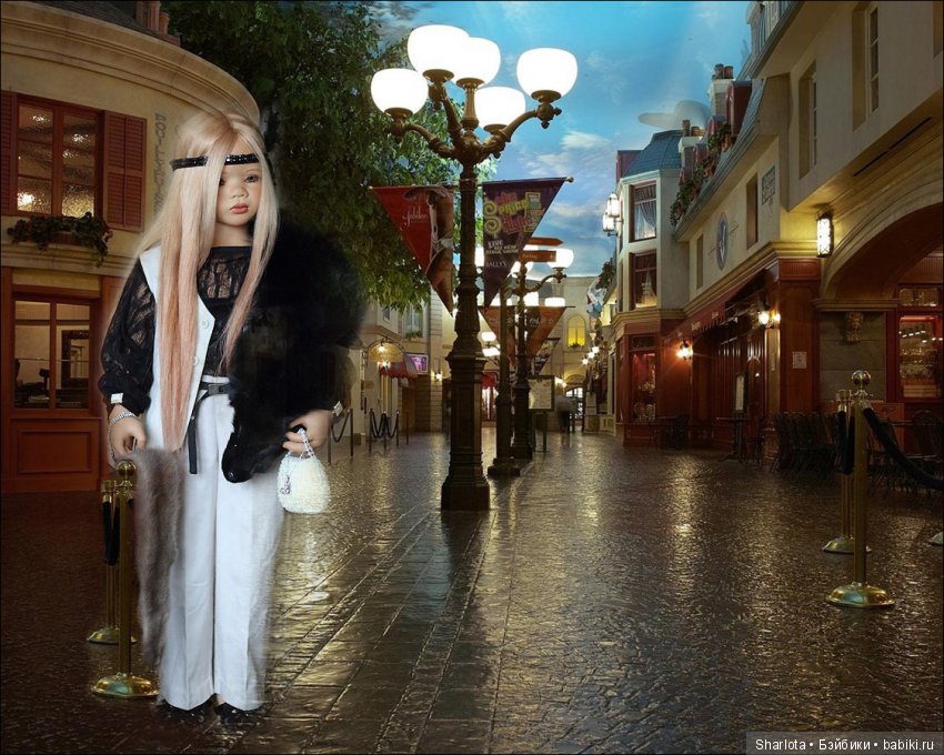 Лилит — самая загадочная девочка от Annette Himstedt! Фотосессия в стиле - ретро (фото 5)