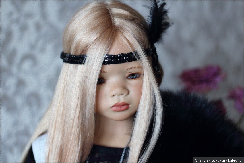 Лилит — самая загадочная девочка от Annette Himstedt! Фотосессия в стиле - ретро (фото 6)