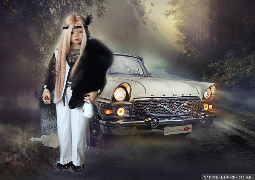 Лилит — самая загадочная девочка от Annette Himstedt! Фотосессия в стиле - ретро (фото 10)