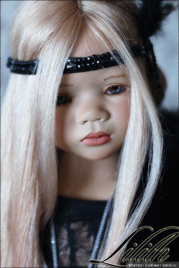 Лилит — самая загадочная девочка от Annette Himstedt! Фотосессия в стиле - ретро