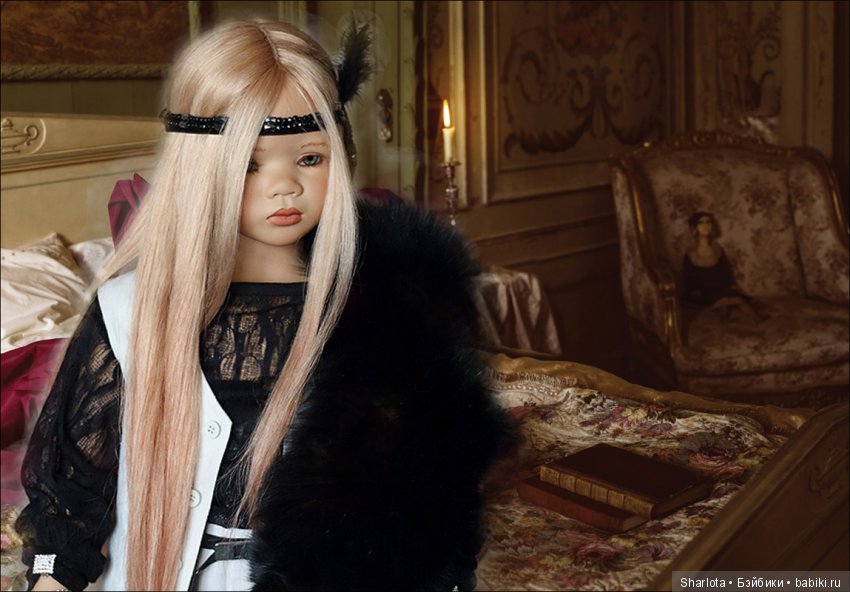 Лилит — самая загадочная девочка от Annette Himstedt! Фотосессия в стиле - ретро