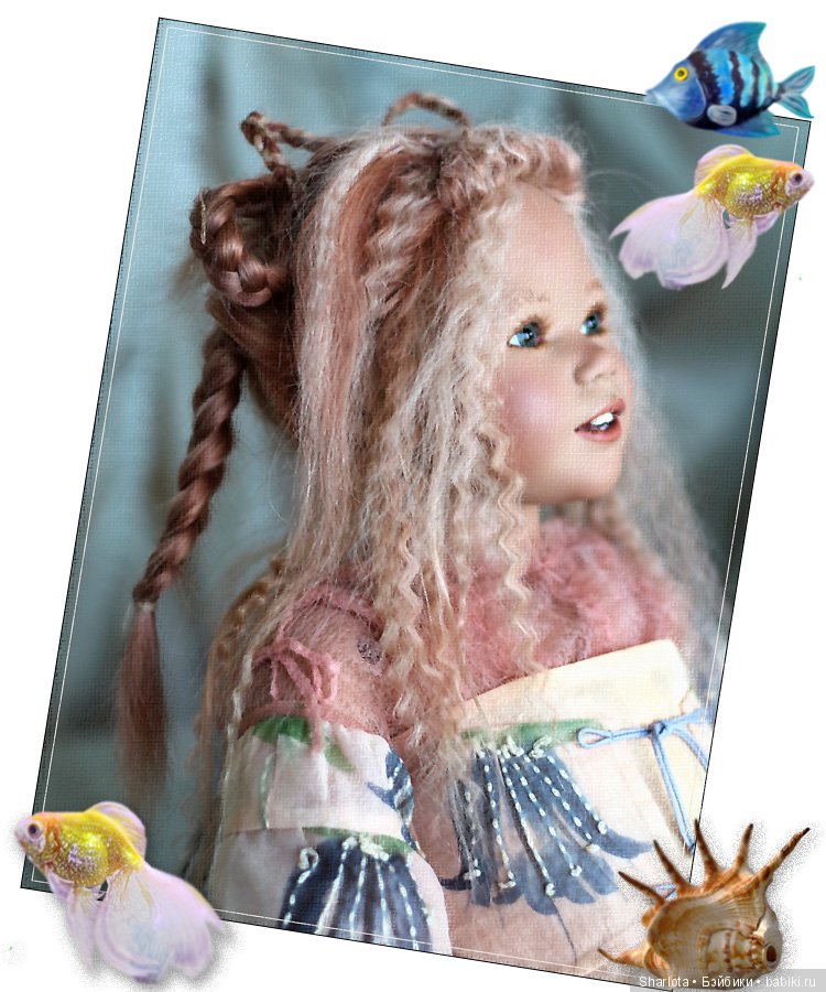 Принцесса Подводного Царства или волшебная русалочка Mava от Annete Himstedt