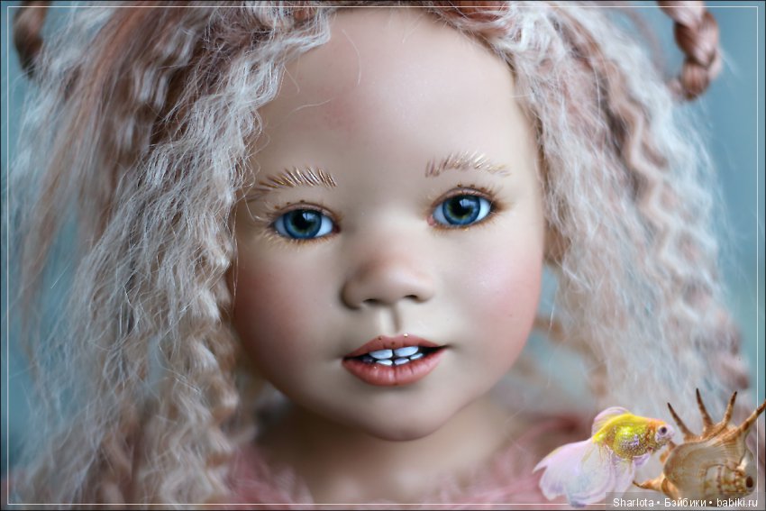 Принцесса Подводного Царства или волшебная русалочка Mava от Annete Himstedt (фото 5)