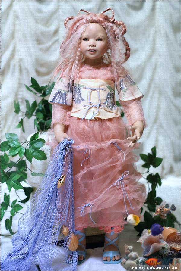 Принцесса Подводного Царства или волшебная русалочка Mava от Annete Himstedt