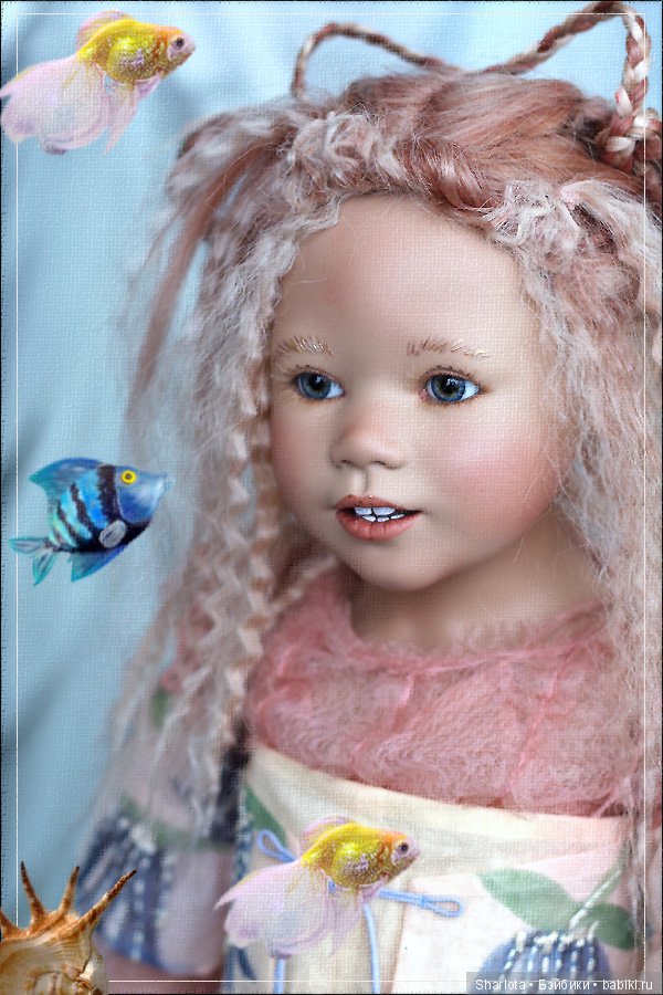 Принцесса Подводного Царства или волшебная русалочка Mava от Annete Himstedt (фото 4)