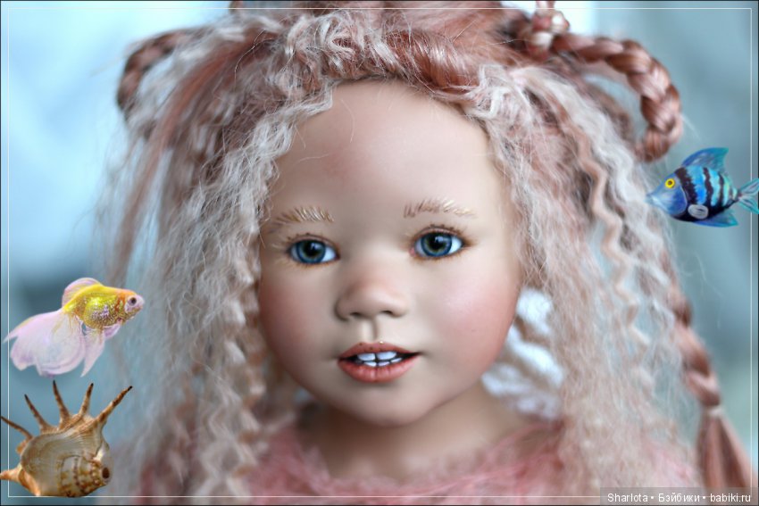 Принцесса Подводного Царства или волшебная русалочка Mava от Annete Himstedt (фото 3)