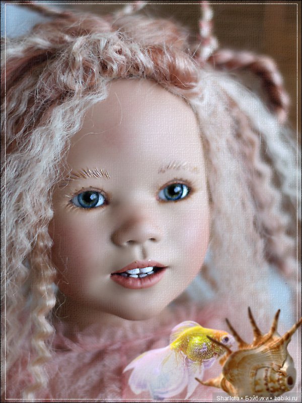 Принцесса Подводного Царства или волшебная русалочка Mava от Annete Himstedt