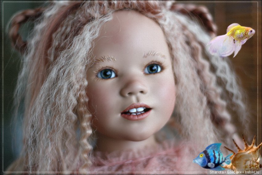 Принцесса Подводного Царства или волшебная русалочка Mava от Annete Himstedt (фото 7)