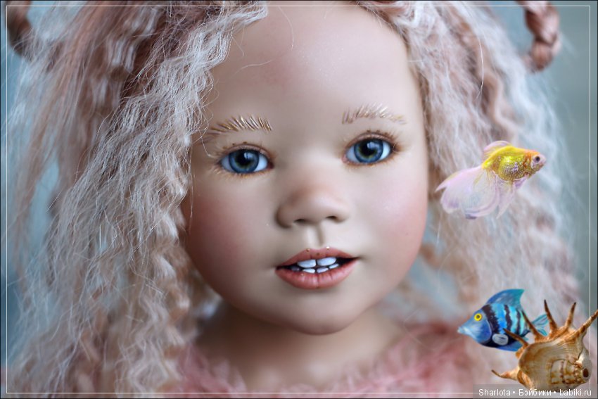 Принцесса Подводного Царства или волшебная русалочка Mava от Annete Himstedt