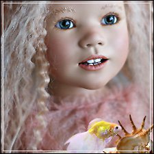 Принцесса Подводного Царства или волшебная русалочка Mava от Annete Himstedt