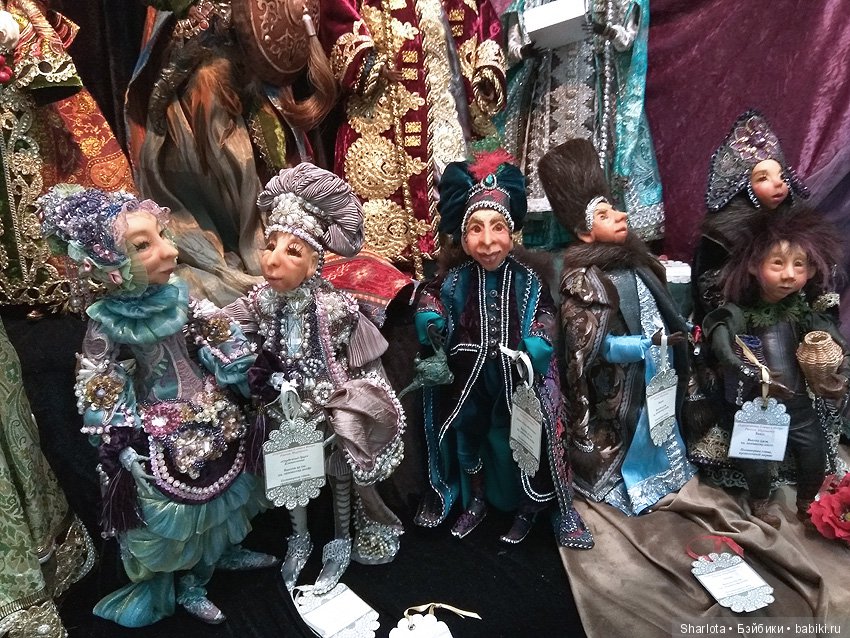 Выставка в Гостином Дворе. Искусство куклы 2018. Продолжение банкета, часть 4