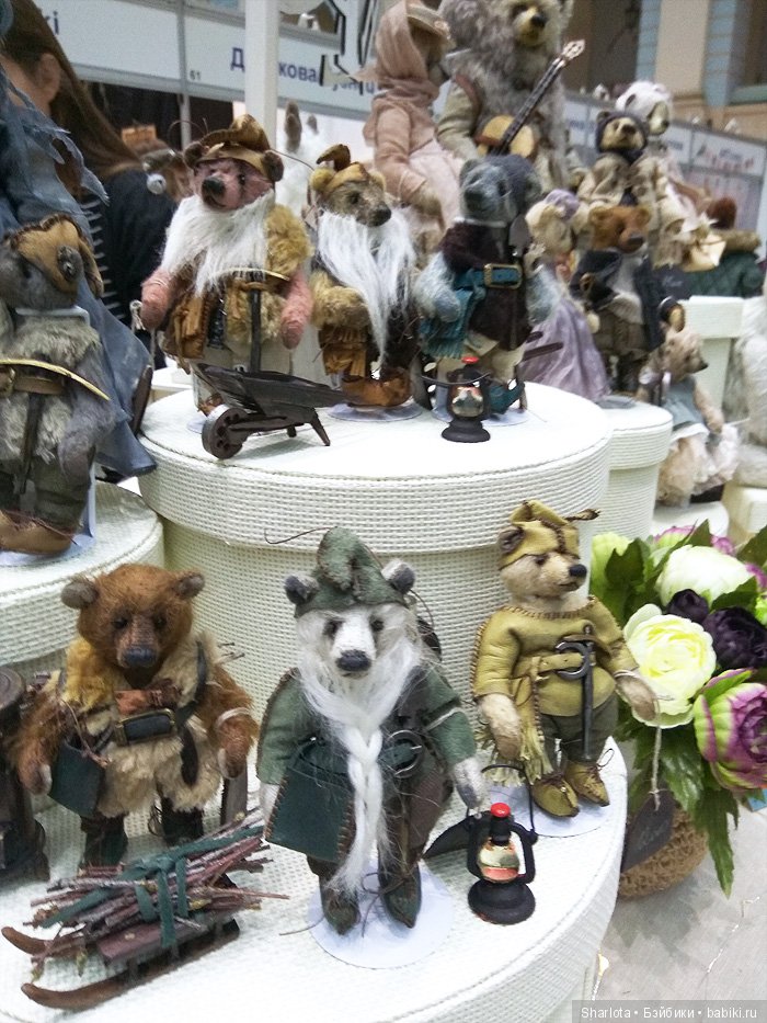 Выставка в Гостином Дворе. Искусство куклы 2018. Продолжение банкета, часть 4