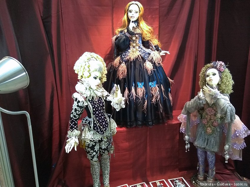 Выставка в Гостином Дворе. Искусство куклы 2018. Продолжение банкета, часть 4