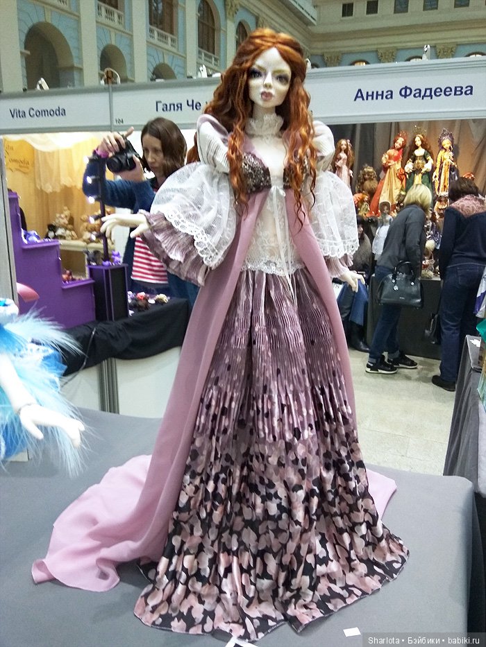 Выставка в Гостином Дворе. Искусство куклы 2018. Продолжение банкета, часть 4