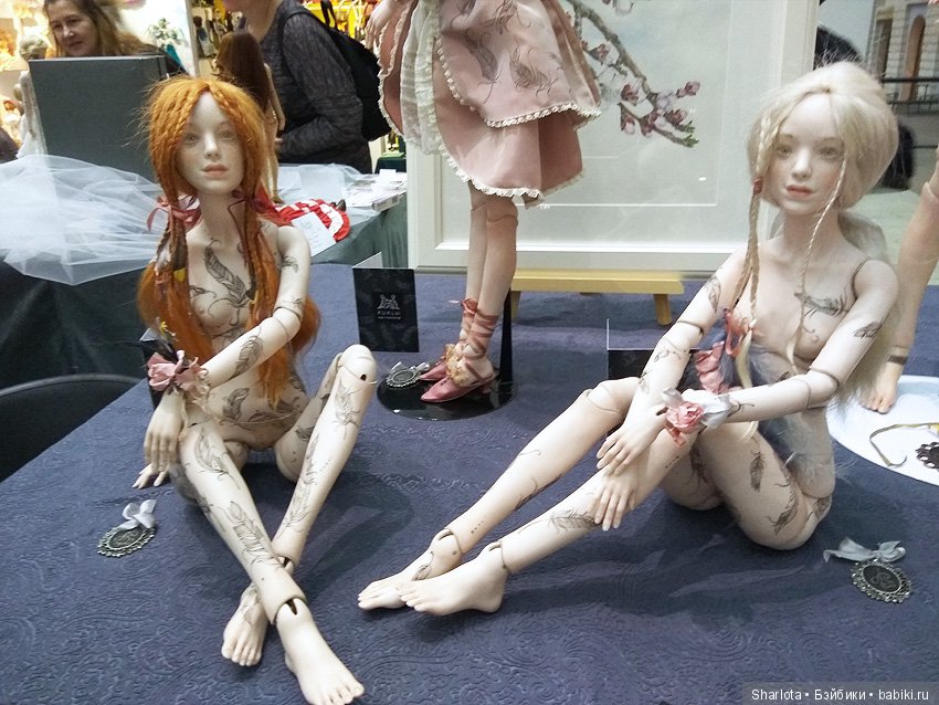 Выставка в Гостином Дворе. Искусство куклы 2018. Продолжение банкета, часть 4