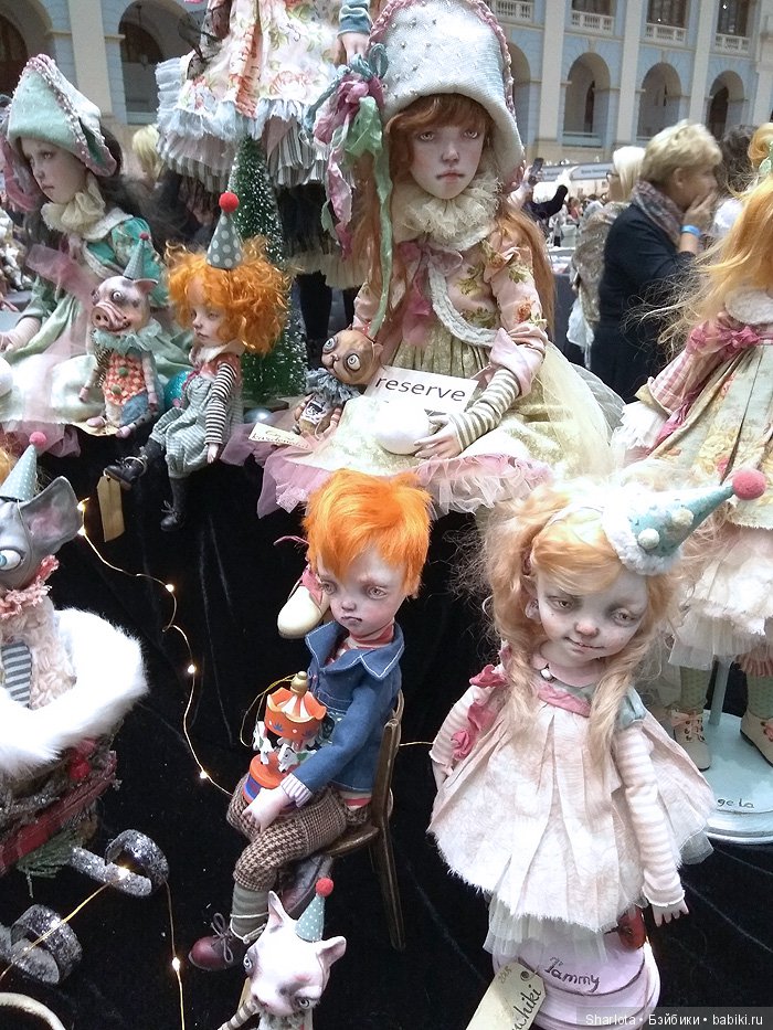 Выставка в Гостином Дворе. Искусство куклы 2018. Продолжение банкета, часть 6 | Бэйбики Выставка в Гостином Дворе. Искусство куклы 2018. Продолжение банкета, часть 6