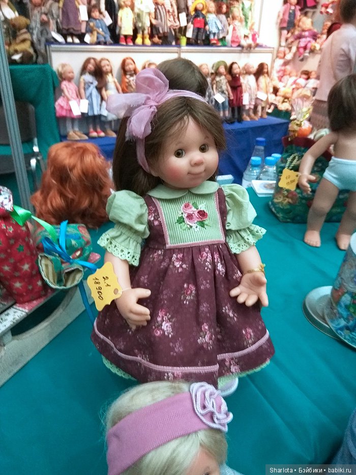 Выставка в Гостином Дворе. Искусство куклы 2018. Вихтели, Цвергуши, Плюшки + Новогодние наряды! Часть 7 финальная (фото 5)