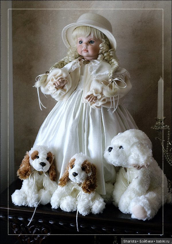 Фарфоровые коллекционные куклы разных авторов. Мини-каталог. Часть 2. Маленькие Принцессы (Linda Rick и др.)