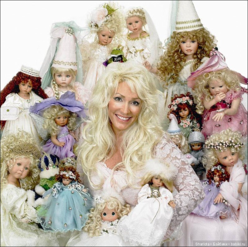 Фарфоровые коллекционные куклы разных авторов. Мини-каталог. Часть 2. Маленькие Принцессы (Linda Rick и др.)