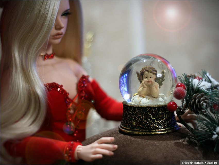 Бьянка, волшебный фонарь и новогодний Ангел - загадываем желание, он обязательно исполнит