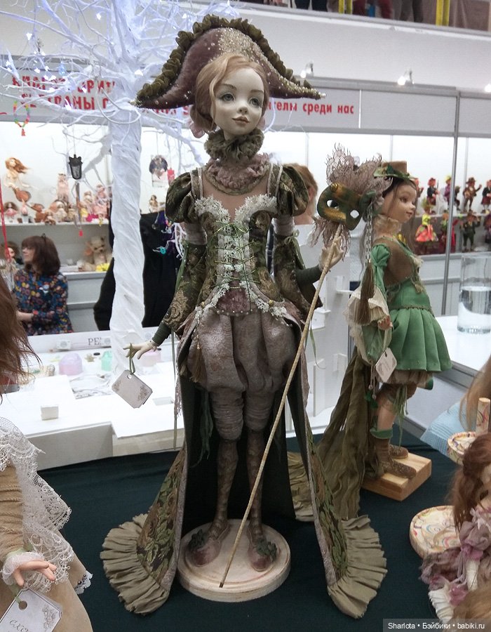 Весенний бал кукол, выставка на Тишинке. Или три моих - АХ
